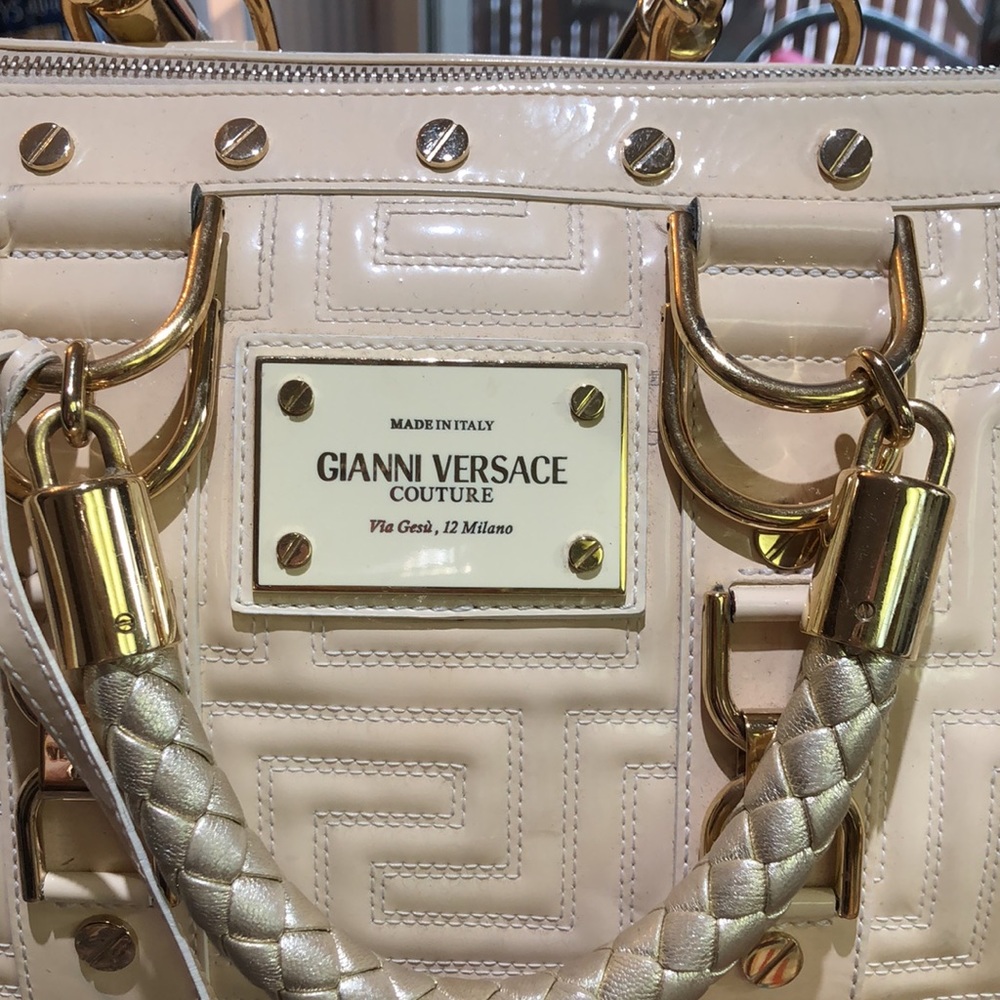 Gianni Versace Hand Bag FURM PRICE - Picture 2 of 16